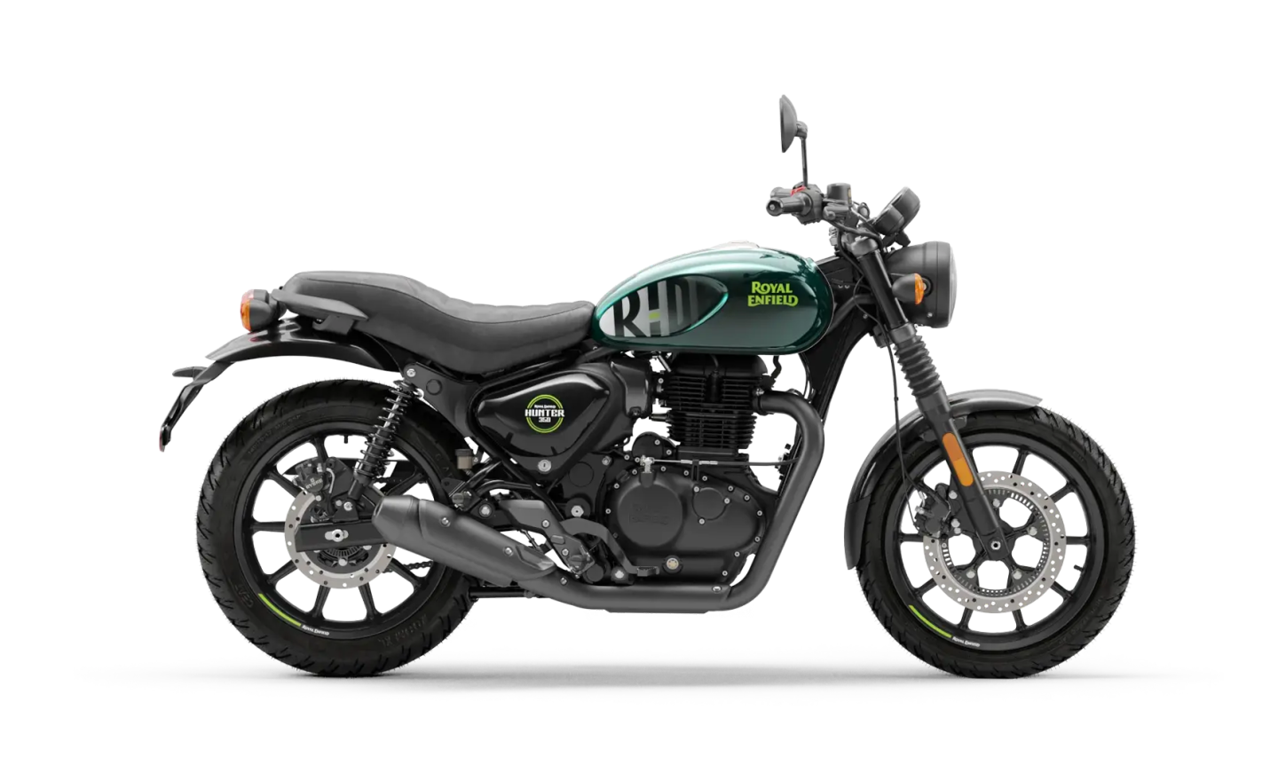 
								Royal Enfield Hunter 350 – Stylish, Agile, and Affordable Urban Commuter Bike full									